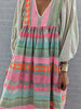 Sommerliches Maxikleid mit Farbverlauf – Solenne