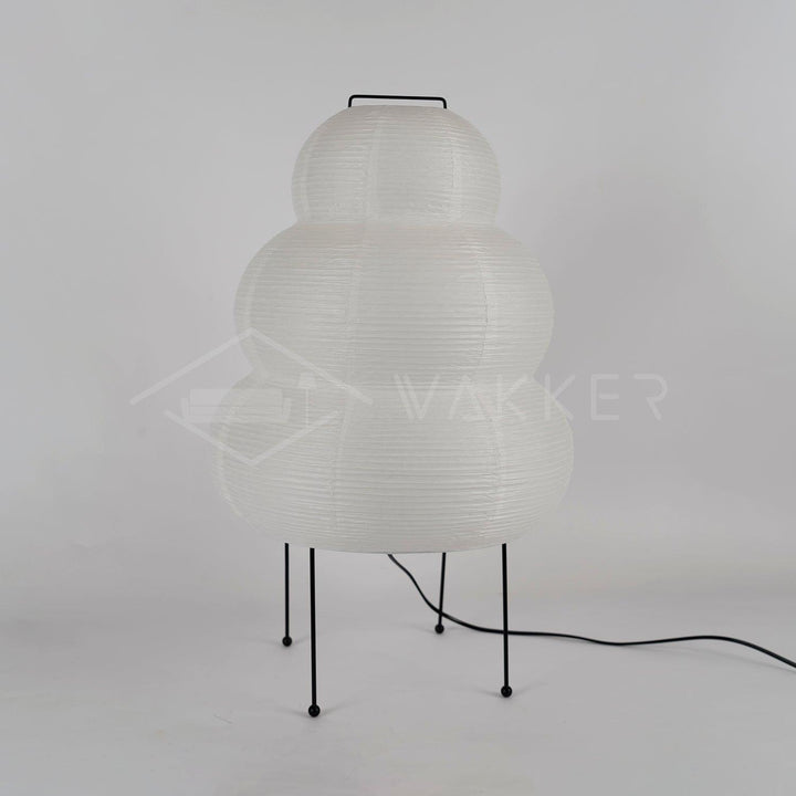 Japanische Papier-Tischlampe - Yumi