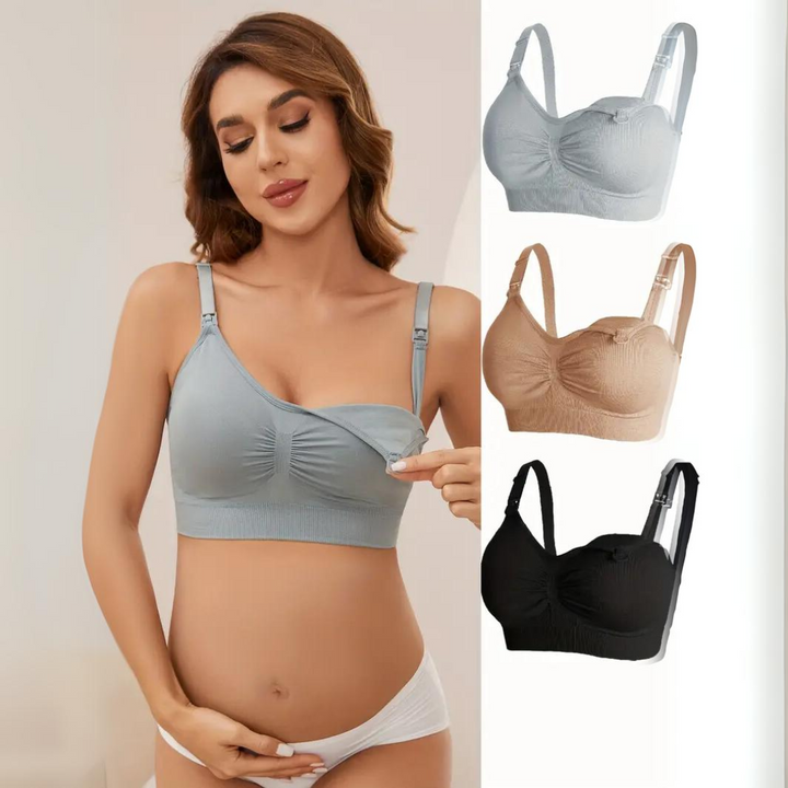 Comfortable Nursing Bra (Set of 3) – MomEase