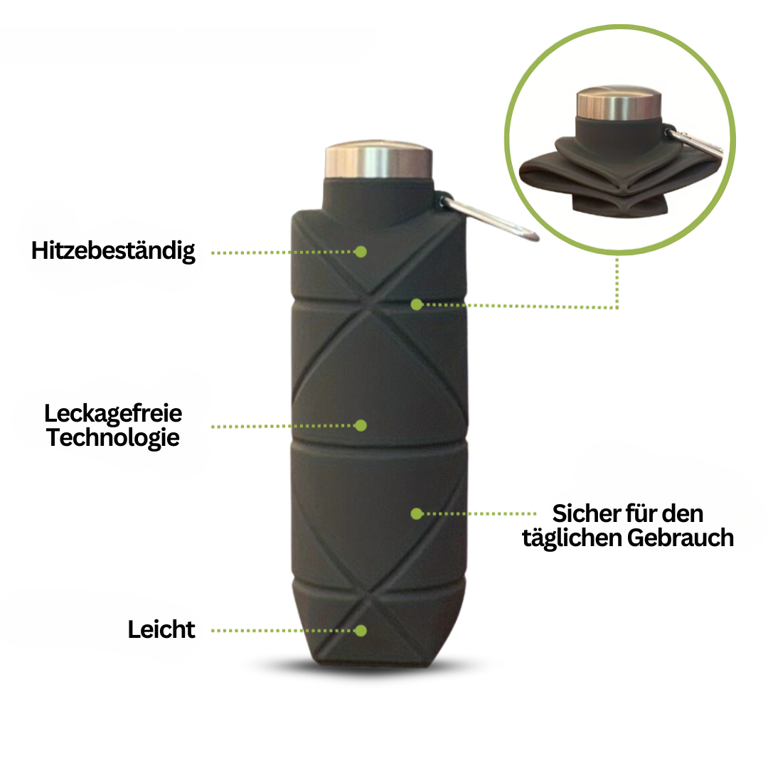 Faltbare Wasserflasche 750 ML - AquaFold