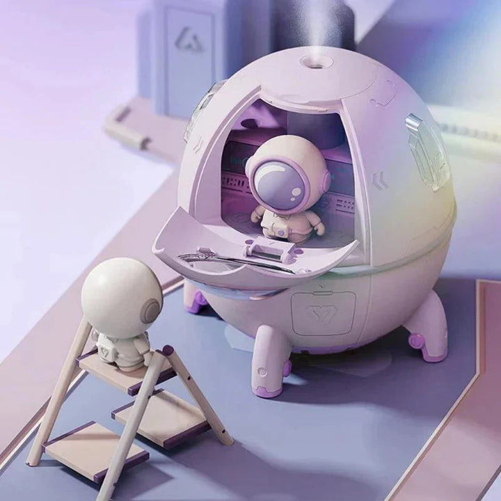 Tragbarer Astronauten-Luftbefeuchter mit Nachtlicht & Aroma-Diffuser – AstroMist