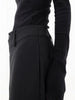 Asymmetrische Weite Damenhose mit Doppelknoten – Noa