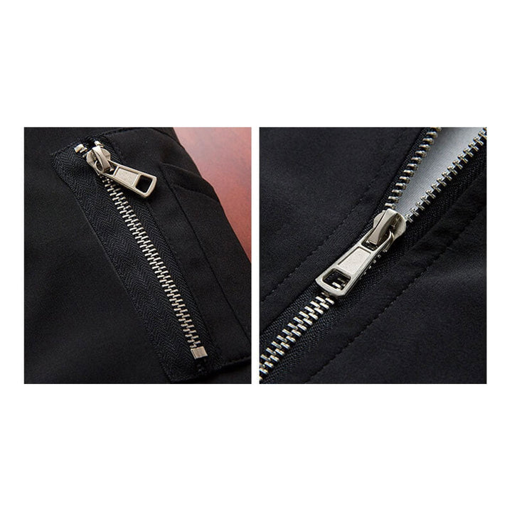 Leichte & trendige Herren Bomberjacke mit Reißverschluss – Jaron