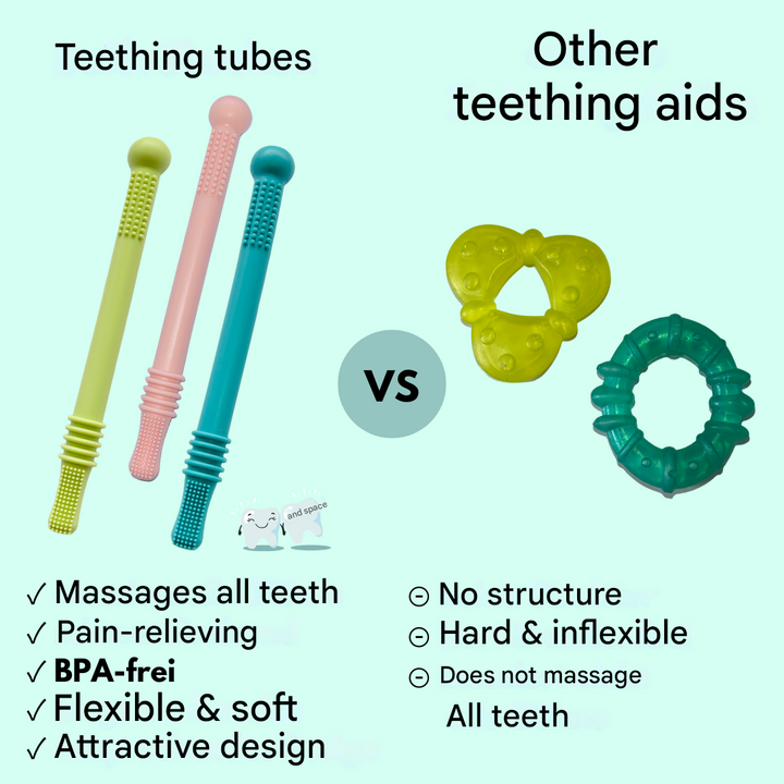 Soothing teething ring for the first teeth - ChewyCalm