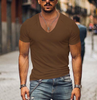 Herren T-Shirt mit V-Ausschnitt – Timo