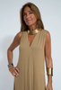 Figurbetontes Kleid mit Weste – Valentina