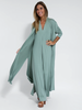 Figurbetontes Kleid mit Weste – Valentina