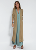 Figurbetontes Kleid mit Weste – Valentina