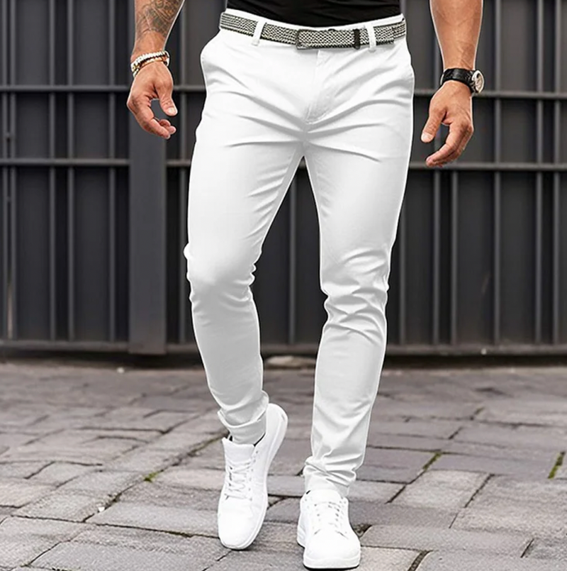 Slim-Fit Herren-Chino – Matteo