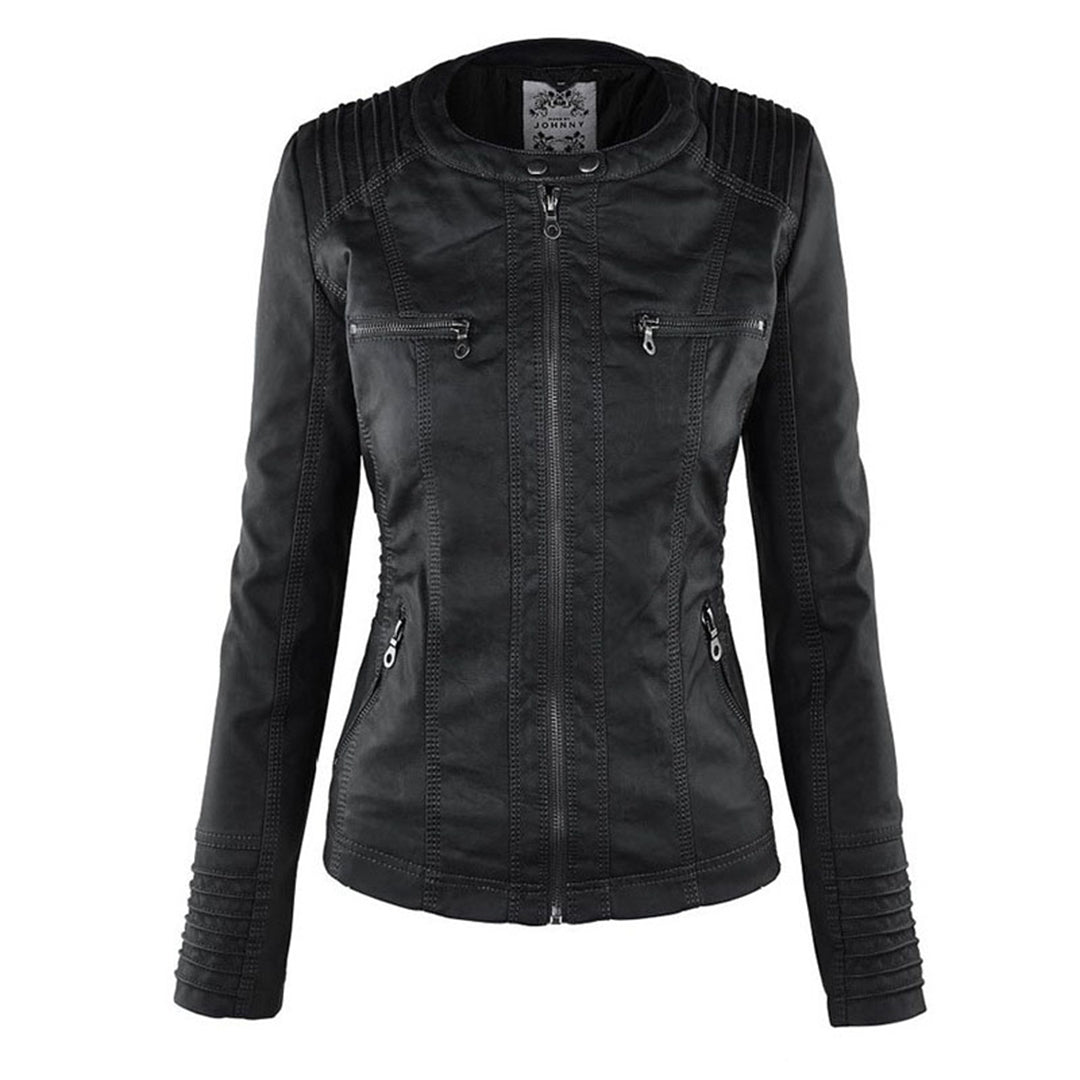 Modische Lederjacke - Zara