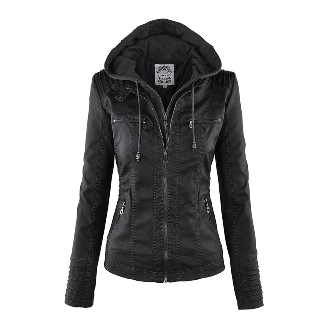 Modische Lederjacke - Zara