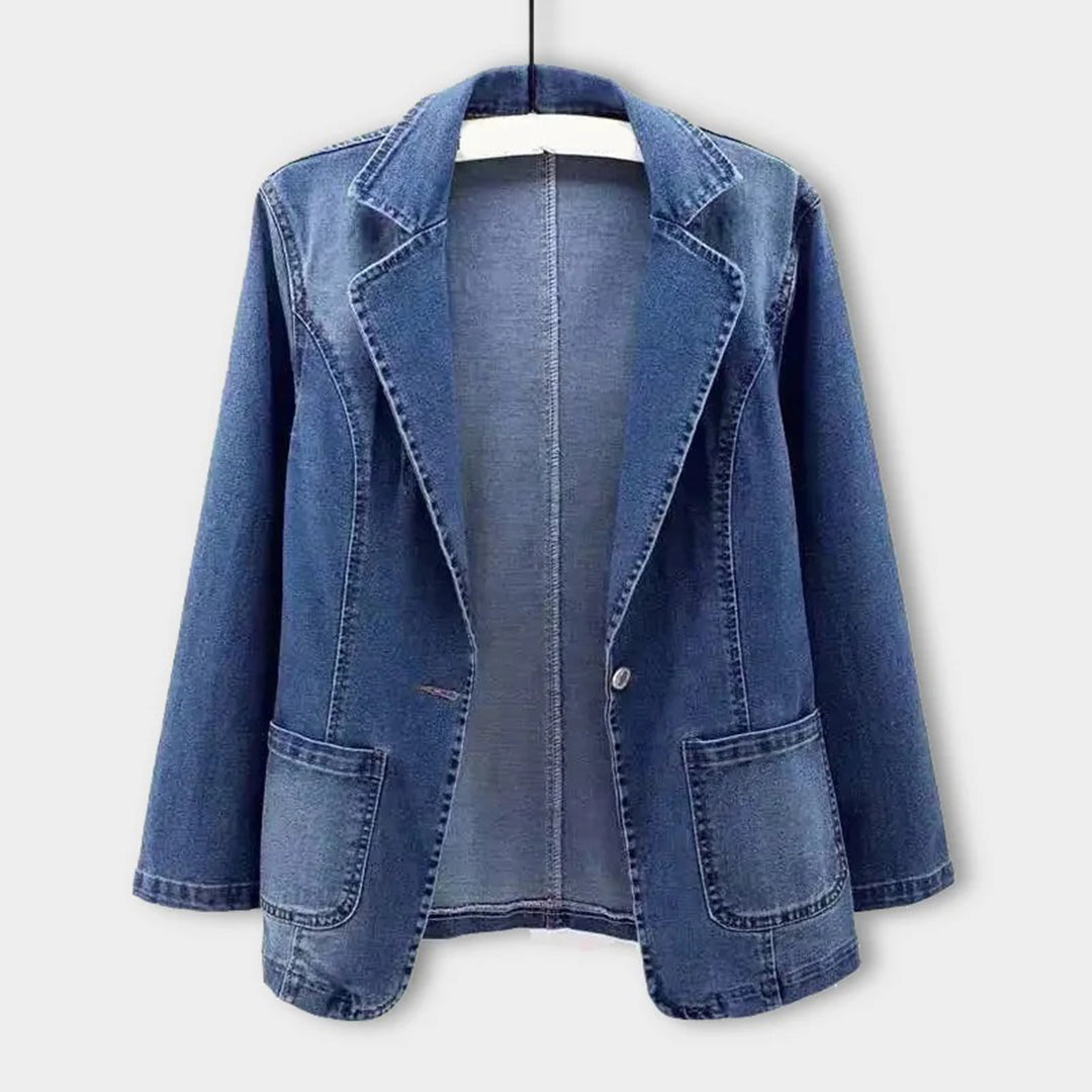 Damen Jeansblazer mit elegantem Schnitt – Nora