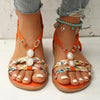 Boho-Perlen Slip-On Sommersandalen – Amira