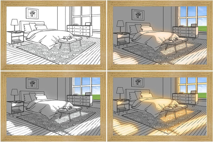 LED Leuchtenbild – Luminza