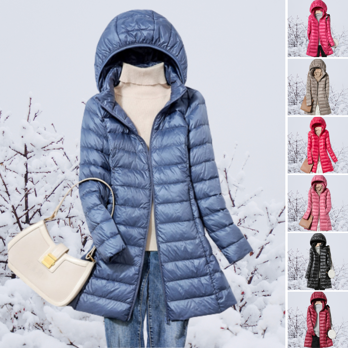 Leichte Casual Damen Winterjacke - Nova