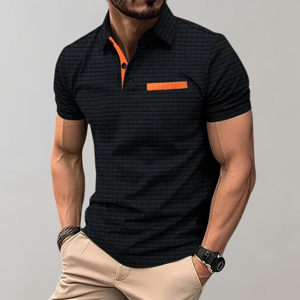 Chic Herren Polo Shirt - Classic Elegance