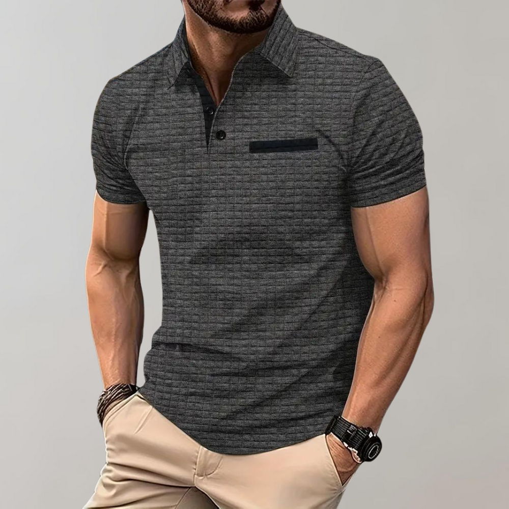 Chic Herren Polo Shirt - Classic Elegance