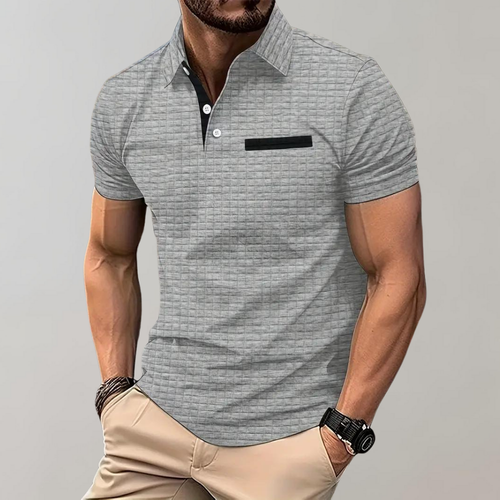 Chic Herren Polo Shirt - Classic Elegance