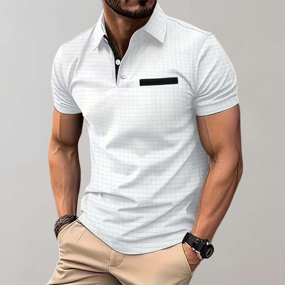 Chic Herren Polo Shirt - Classic Elegance