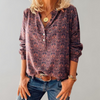 Damen Vintage Sommerbluse aus Polyester – Selina