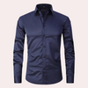 Wrinkle-free Stretch Hemd - Mailand