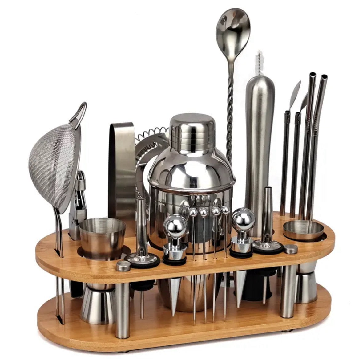 23-Teiliges Professionelles Bartender-Set – ShakerPro