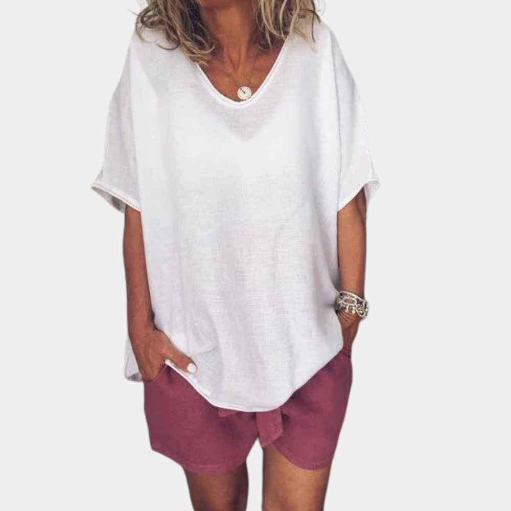 Trendy oversized Damen-T-Shirt – Malou