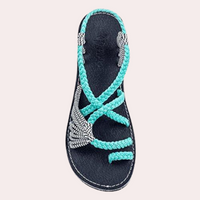 Colorful women's beach sandals – Rivka
