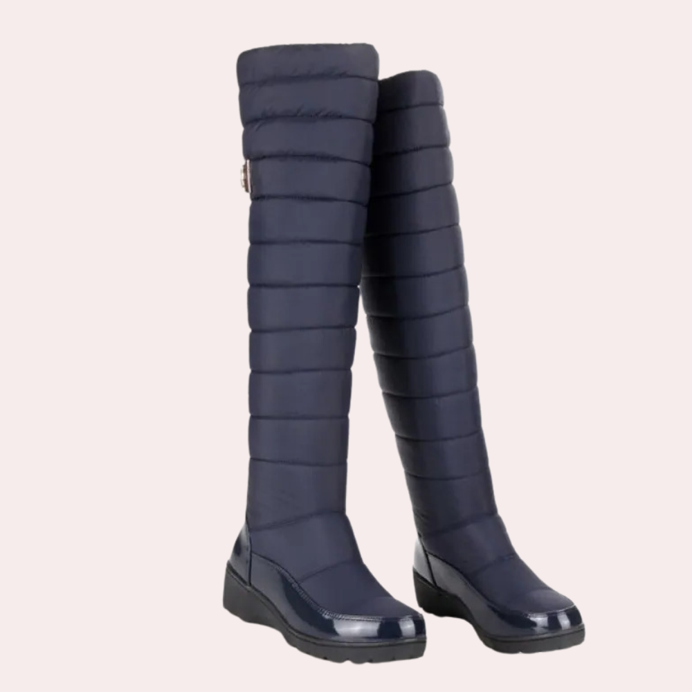 Warme Overknee-Stiefel mit Zeitlosem Stil – Sofia