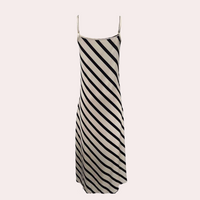 Sleeveless Striped Summer Dress – Marise