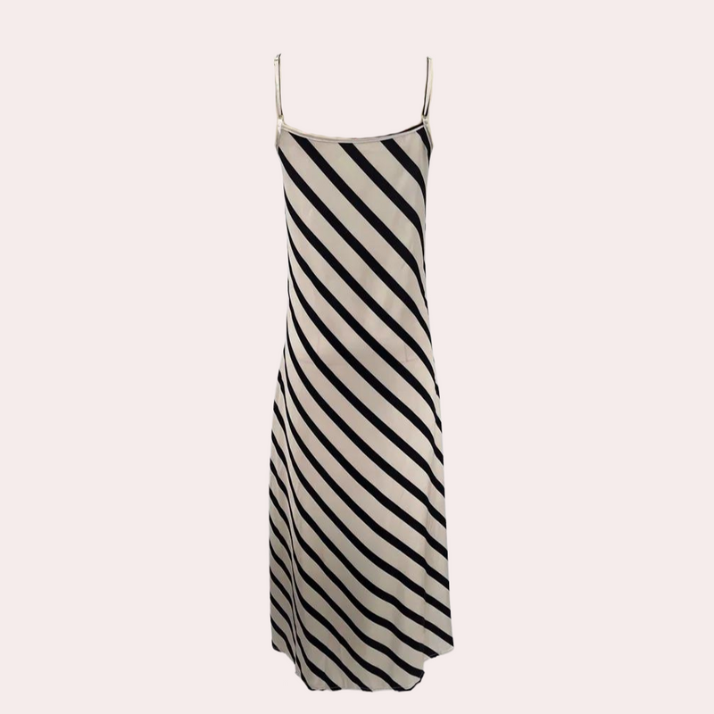 Sleeveless Striped Summer Dress – Marise