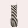 Ärmelloses Gestreiftes Sommerkleid – Marise