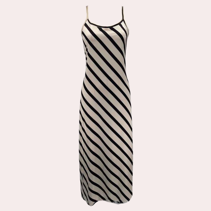 Sleeveless Striped Summer Dress – Marise