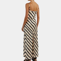 Sleeveless Striped Summer Dress – Marise