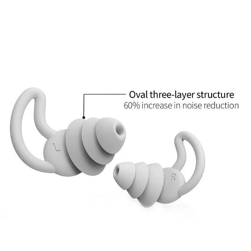 Soft earplugs for deep sleep & noise reduction - Noctura