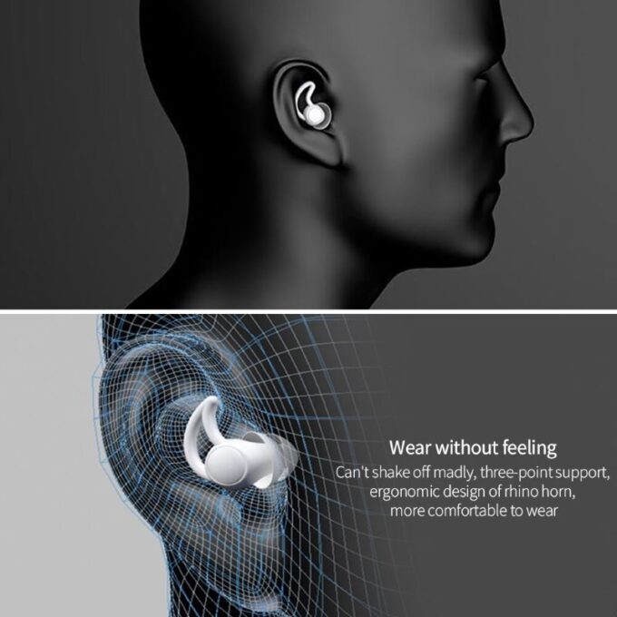 Soft earplugs for deep sleep & noise reduction - Noctura