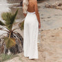Luftige Damen Leinenhose mit weitem Bein – Liv