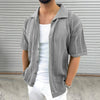 Strickshirt mit klassischem Kragen – Enzo