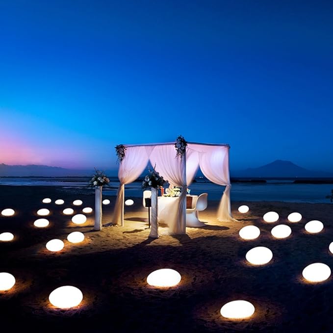 Stimmungsvolle Kabellose Gartenlampe - LumaStone