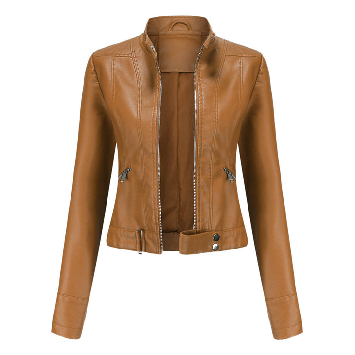 Stilvolle Damen Lederjacke in klassischem Design – Marlene