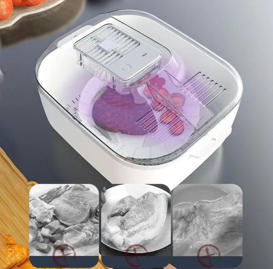 Ultraschneller Auftauer für hygienisches und tropffreies Auftauen – QuickDefrost