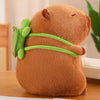 Kuschelige Capybara mit Schildkrötenrucksack – TurtleBuddy