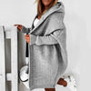 Herbstlicher Damen Kapuzen-Cardigan – Noelia