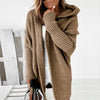Herbstlicher Damen Kapuzen-Cardigan – Noelia