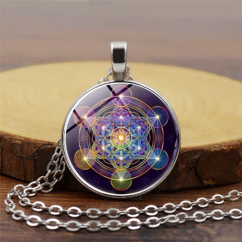 Chakra Pendant with Metatron's Cube - Solantra