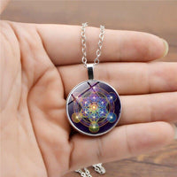Chakra Pendant with Metatron's Cube - Solantra
