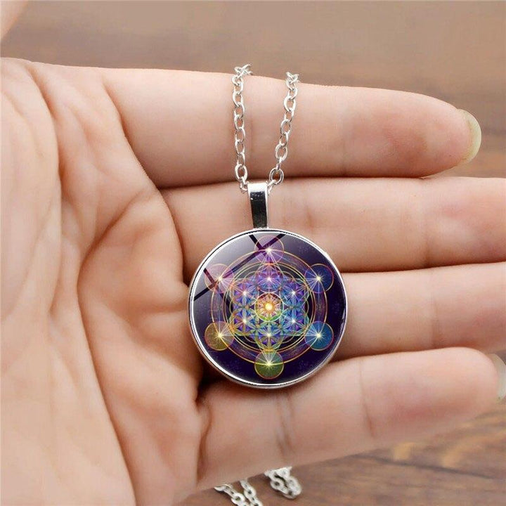 Chakra Pendant with Metatron's Cube - Solantra