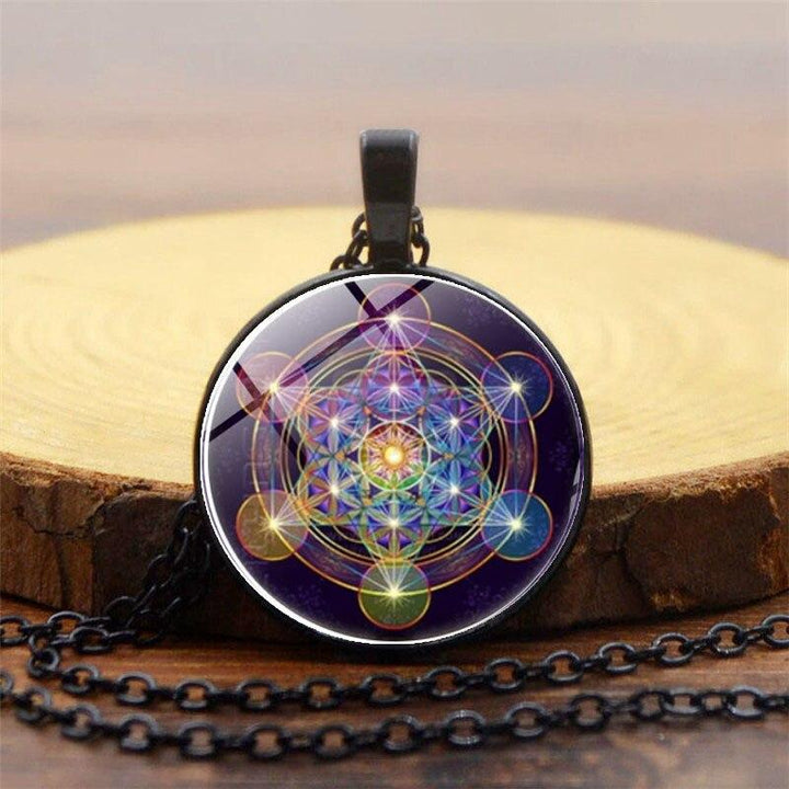Chakra Pendant with Metatron's Cube - Solantra