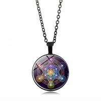 Chakra Pendant with Metatron's Cube - Solantra