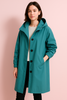 Langer Damen Trenchcoat mit Kapuze – Ranya Herbstedition
